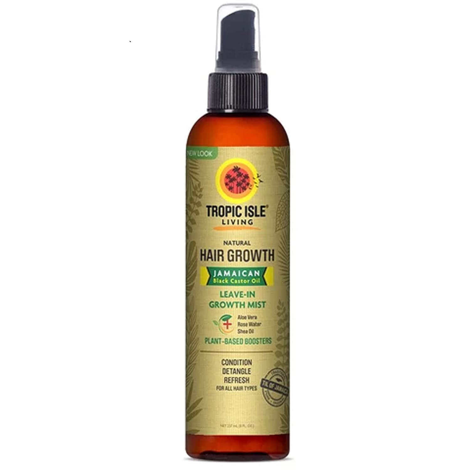Image of Tropic Isle Living Jamaican Black Castor Oil Daily Hair Growth Leave-in Conditioning Mist 8oz