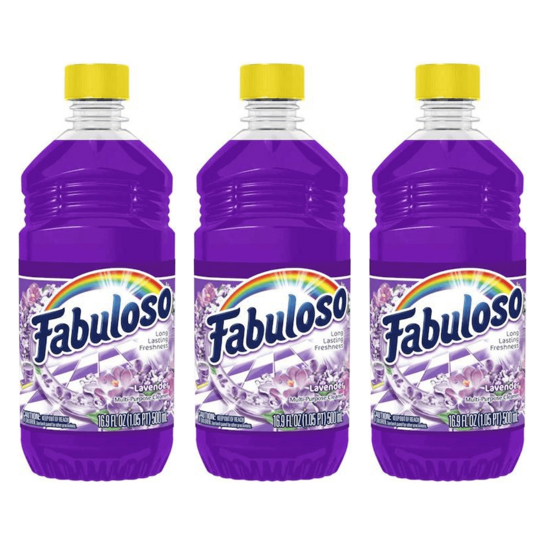 Image of Fabuloso Multi-Purpose Cleaner Lavender 16.9oz/500ml - Pack of 3