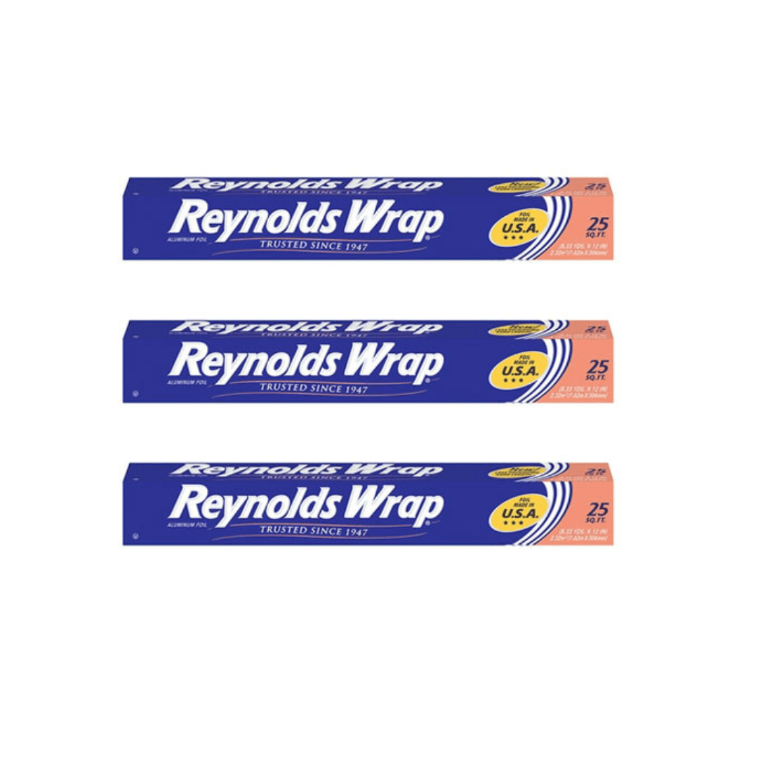 Image of Reynolds Wrap Heavy Duty Aluminum Foil - 25 sq. ft. (Pack of 3)