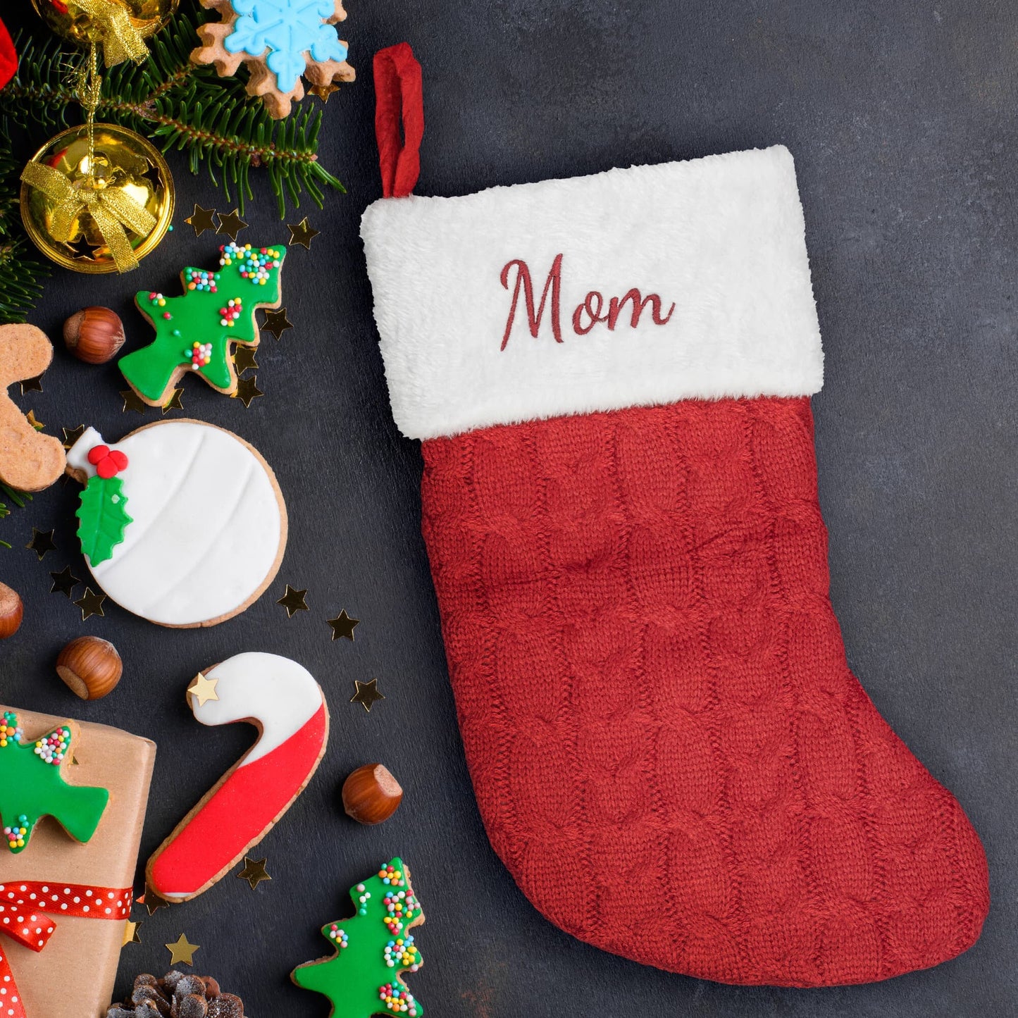Personalized Embroidered Christmas Stocking
