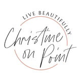 Christine on Point Logo