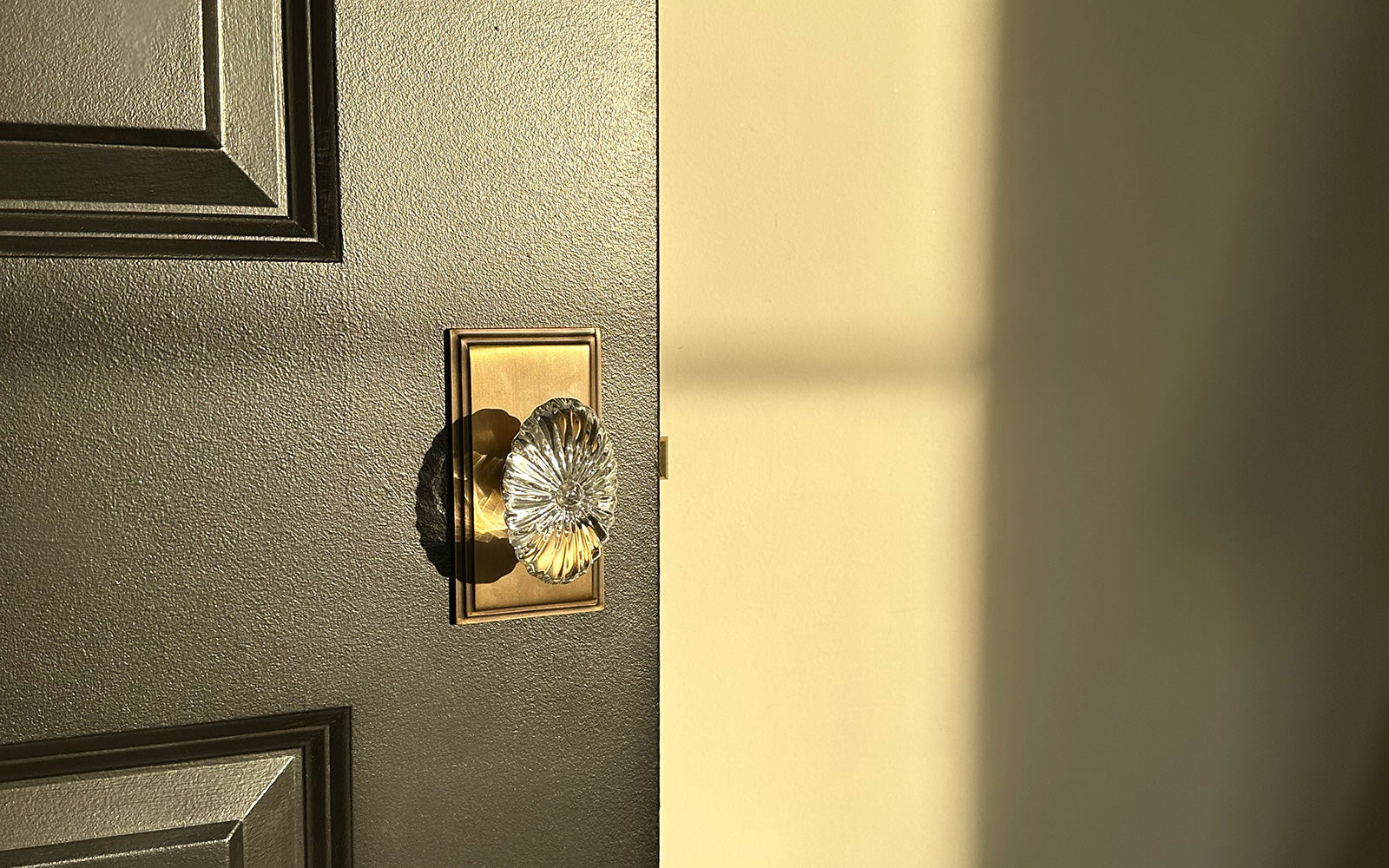 black doors brass crystal door grandeur hardware doorknob knob luxury