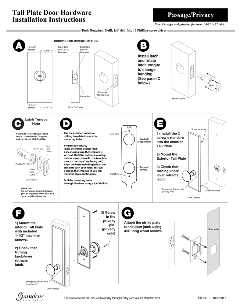 Tall Plates (Passage/Privacy)