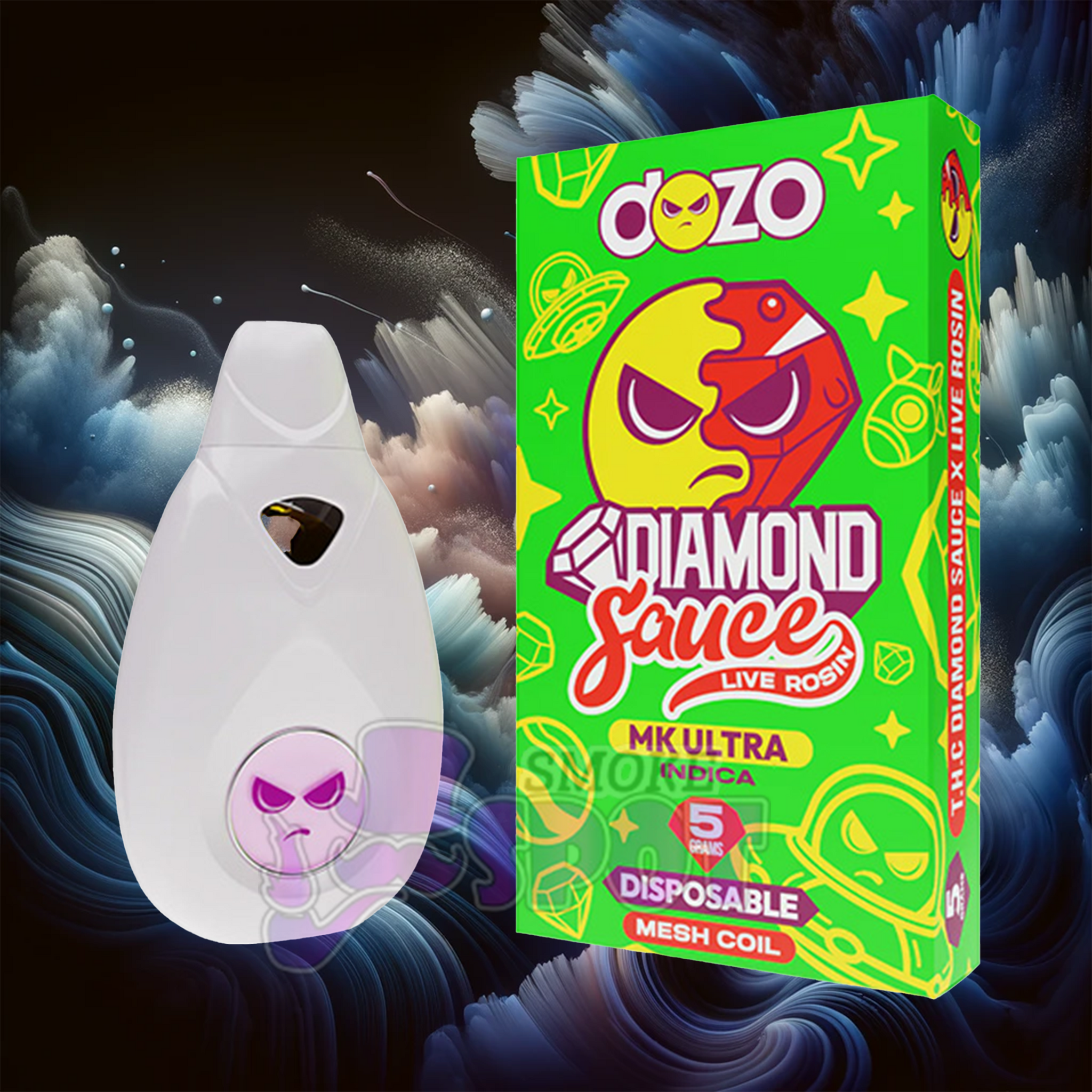 dozo diamond sauce 5 grams - mk ultra indica