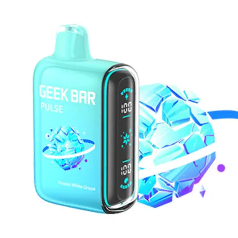 Frozen White Grape Geek Bar Pulse 15K