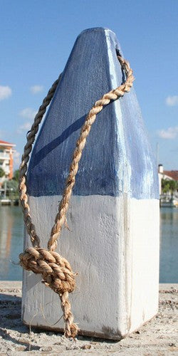 Buoy 12H - Aqua/White/Nantucket Blue – Coastal Style Gifts