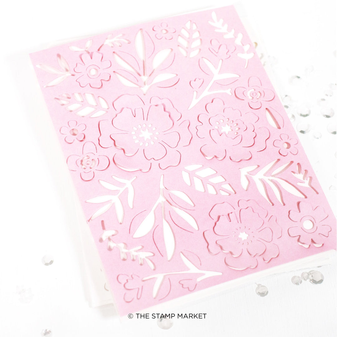 Floral Cuts Cover Die