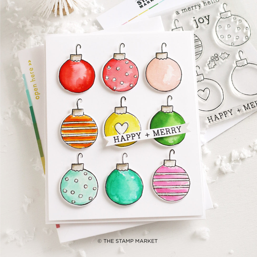 Mini Ornaments Stamp & Die