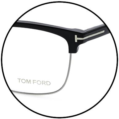 FT5504 | Tom Ford | Browline Eyeglasses – Eye Hub Warehouse