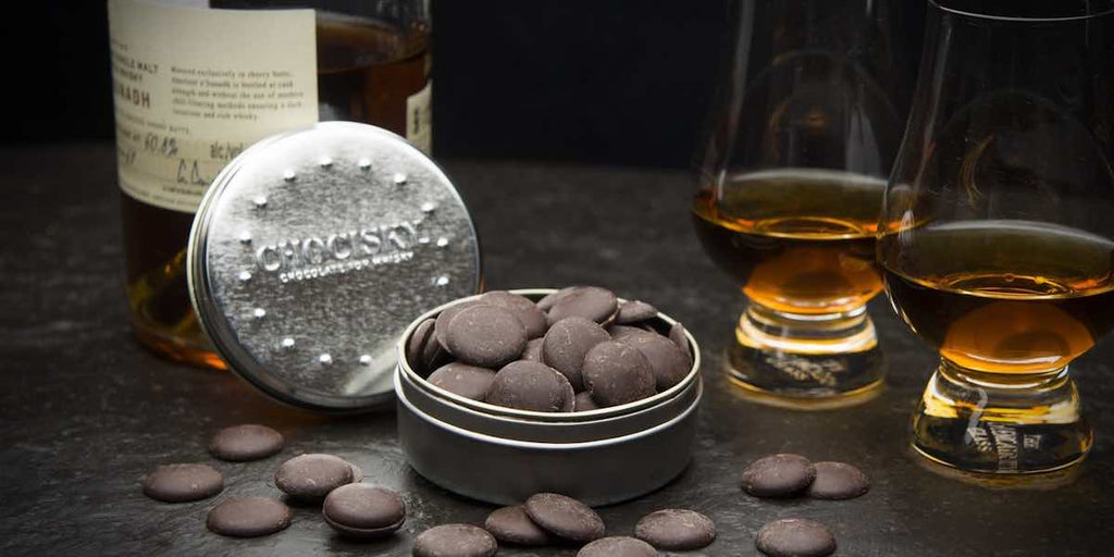 Chocisky Chocolates to pair with Scotch Whisky as a gift on Father's Day