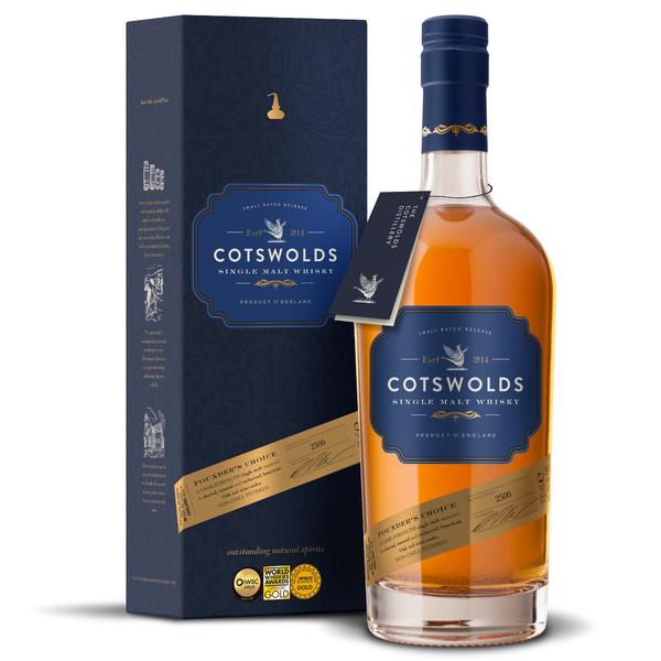 Cotswolds Distillery Founder's Choice gewinnt den besten Whisky der Show