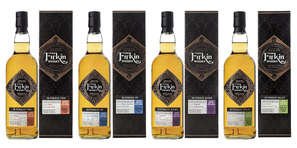 Firkin Whisky Co Four Whiskies