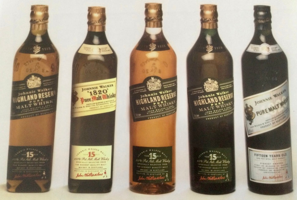 Konzeptbilder für Johnnie Walker Malt Whisky