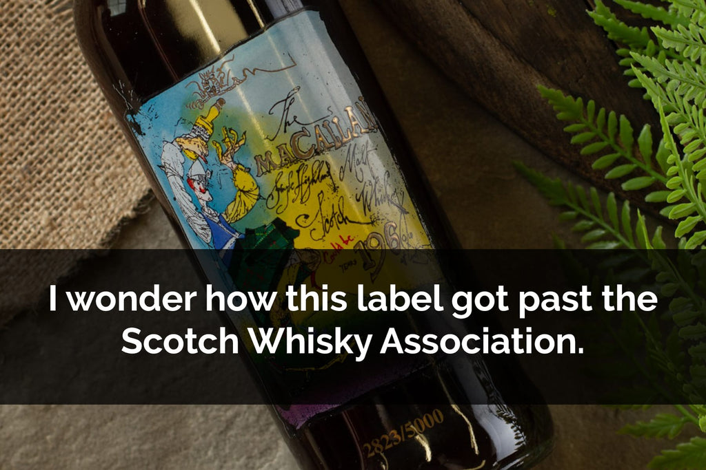 How did the label for Macallan private Eye get approved?