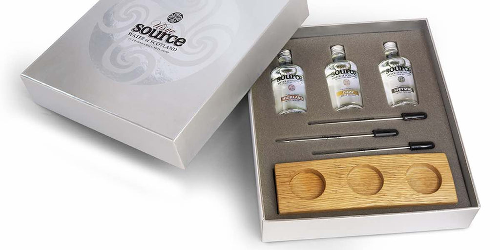 Uisge Source Regional Spring Water For Scotch Whisky Gift Set