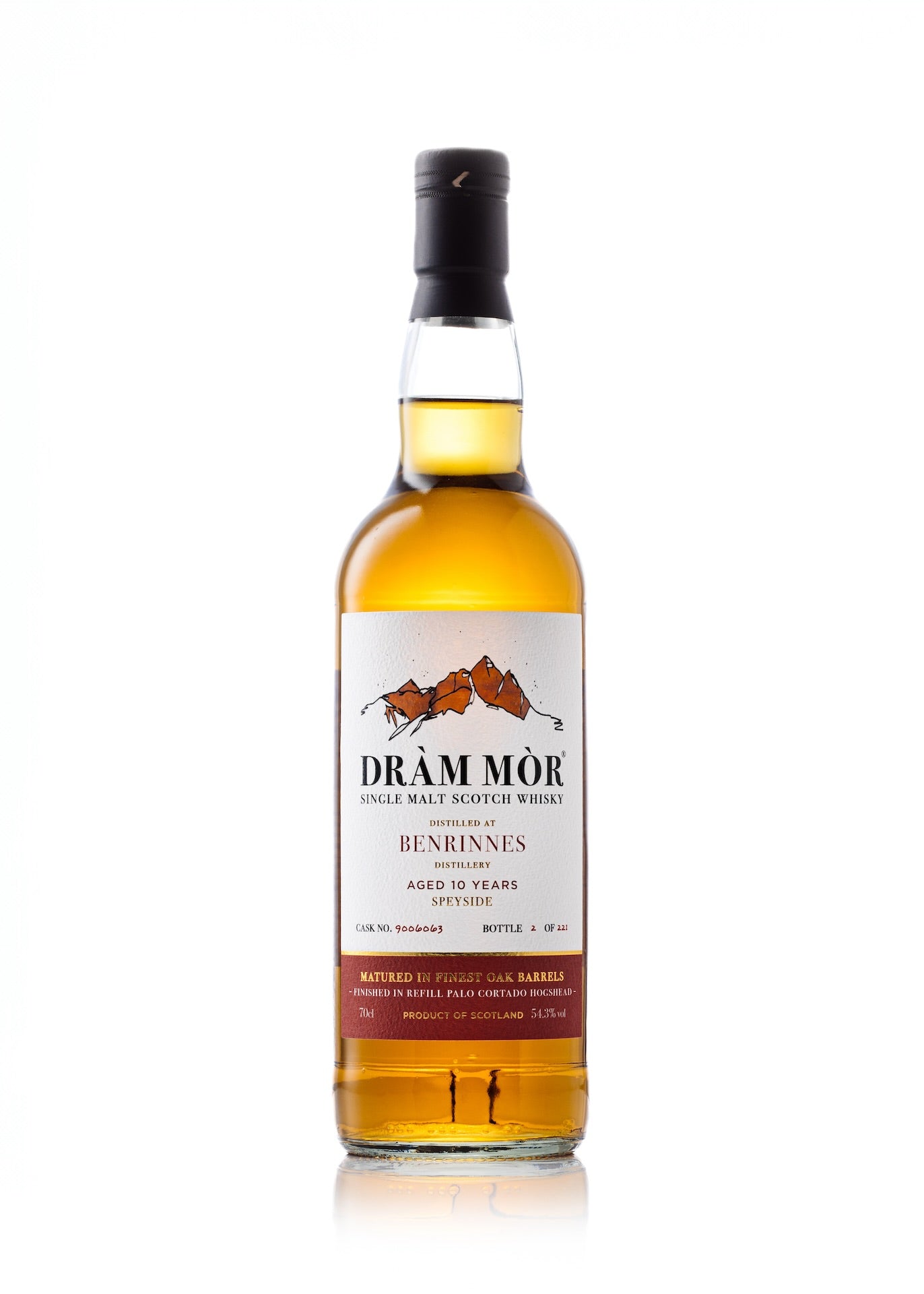 Dràm Mòr Benrinnes 2013 10 Year Old Palo Cortado