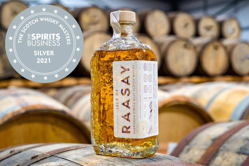 Isle of Raasay Single Malt Wins Scotch Whisky Masters 2021 Silver Medal