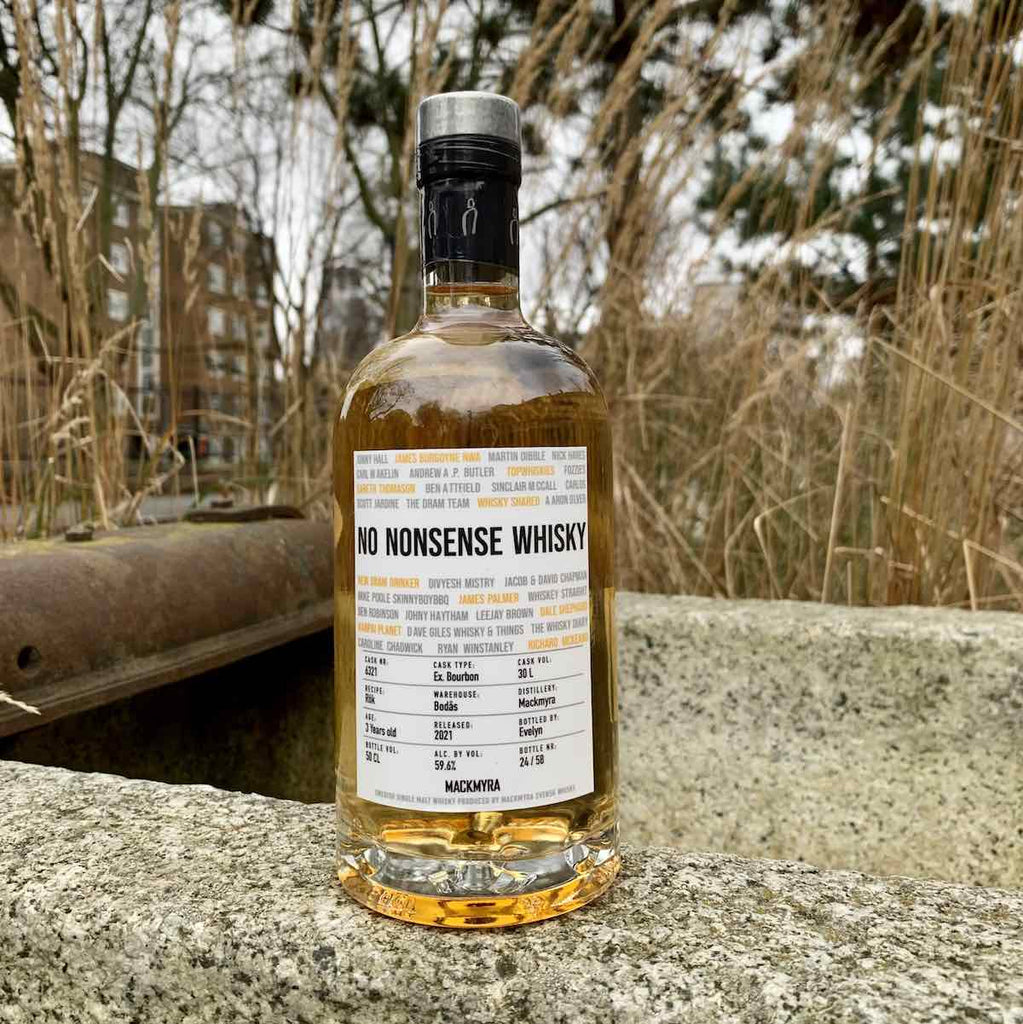 No Nonsense Whisky's Mackmyra Single Cask, Review and Tasting Notes