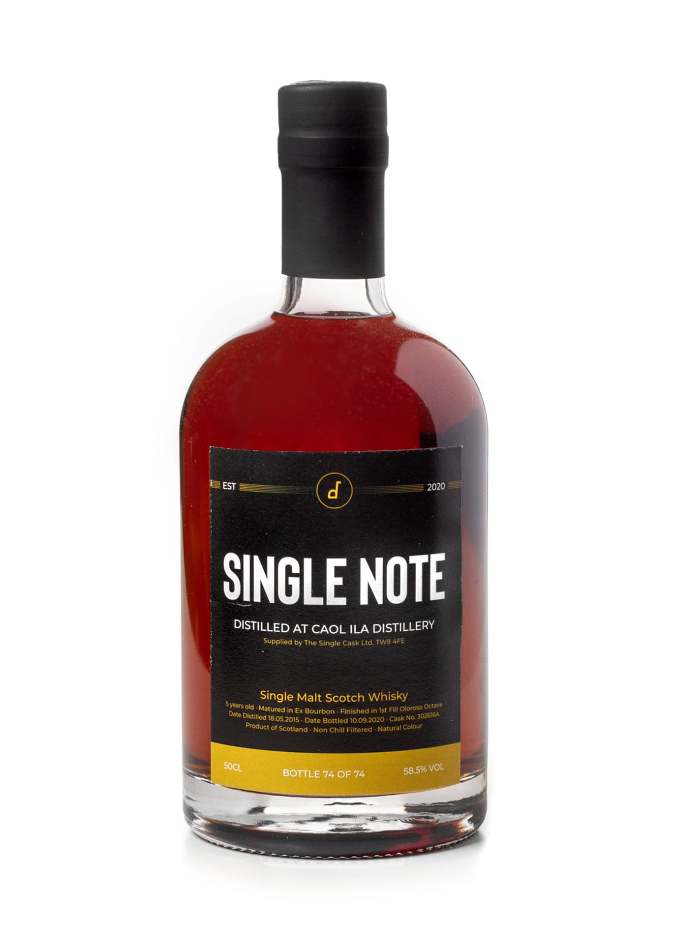 Single Note: Caol Ila 5 Year Old Single Malt Scotch Whisky