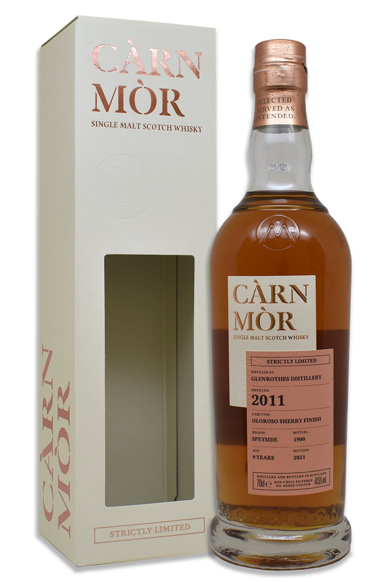 Càrn Mòr Glenrothes 2011 Oloroso Sherry Finish