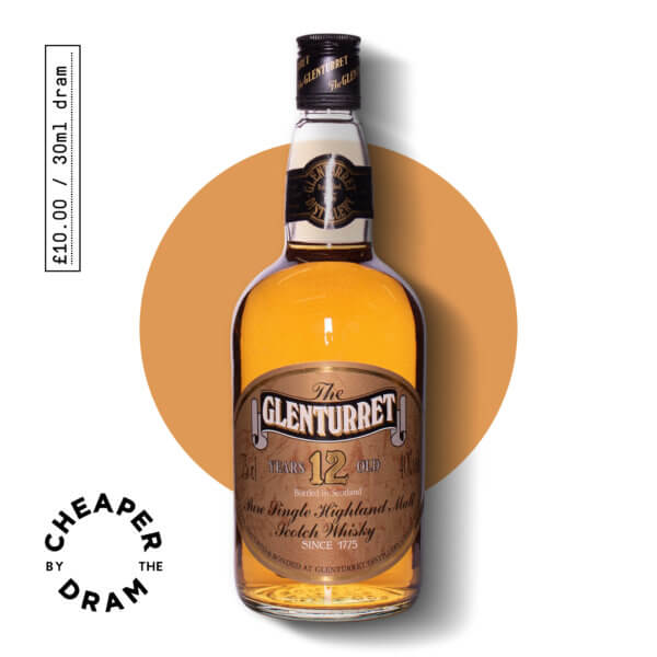 Glenturret 12 year old Single Malt Scotch Whisky from the 1980s (30ml)