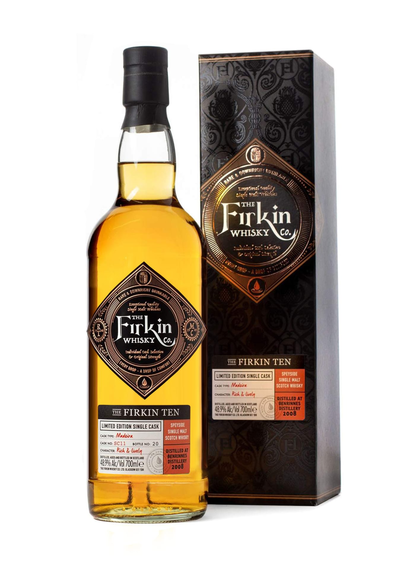 Firkin Ten: Benrinnes 2008 Whisky in Custom Madeira Cask