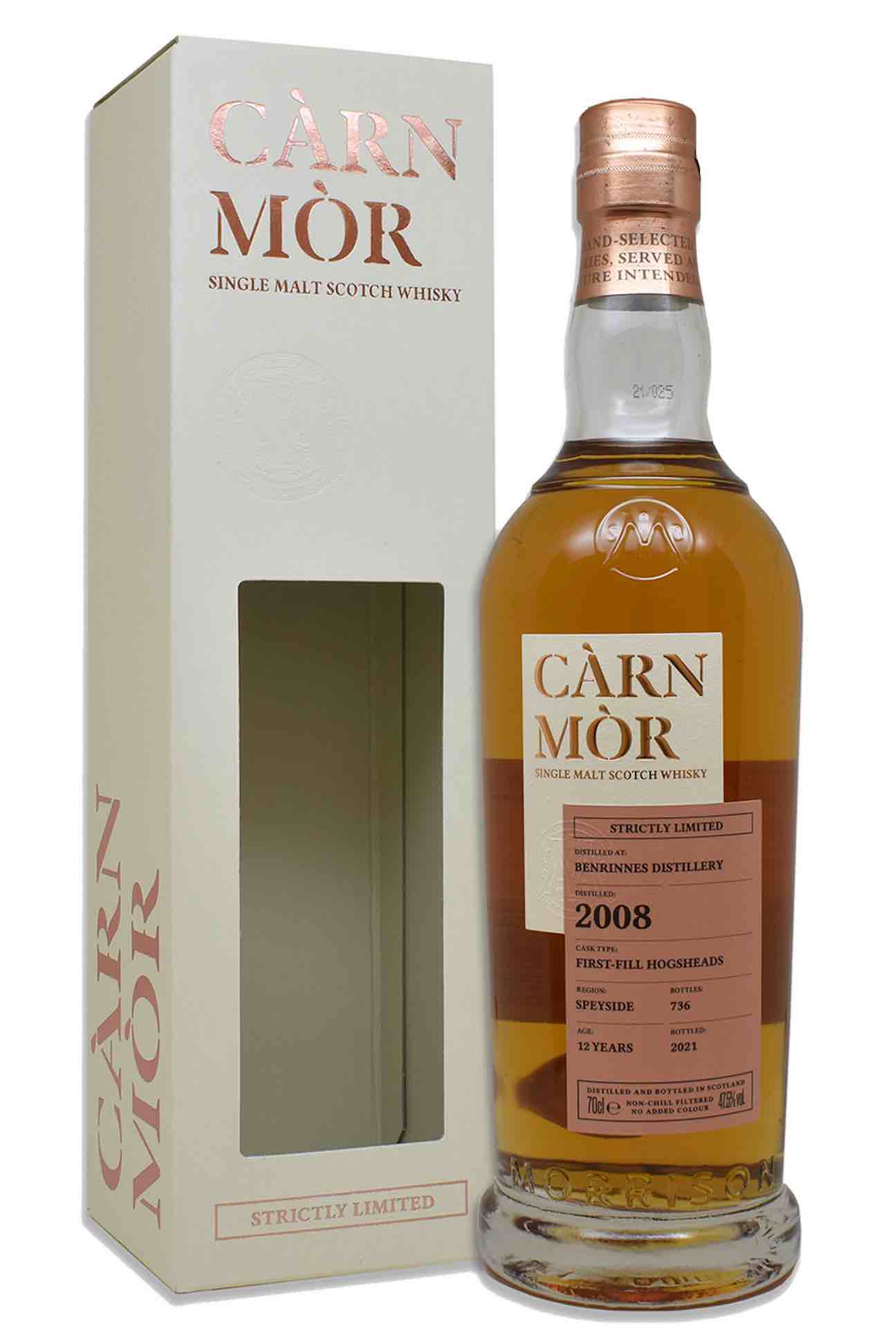 Càrn Mòr Benrinnes 2008 Hogsheads