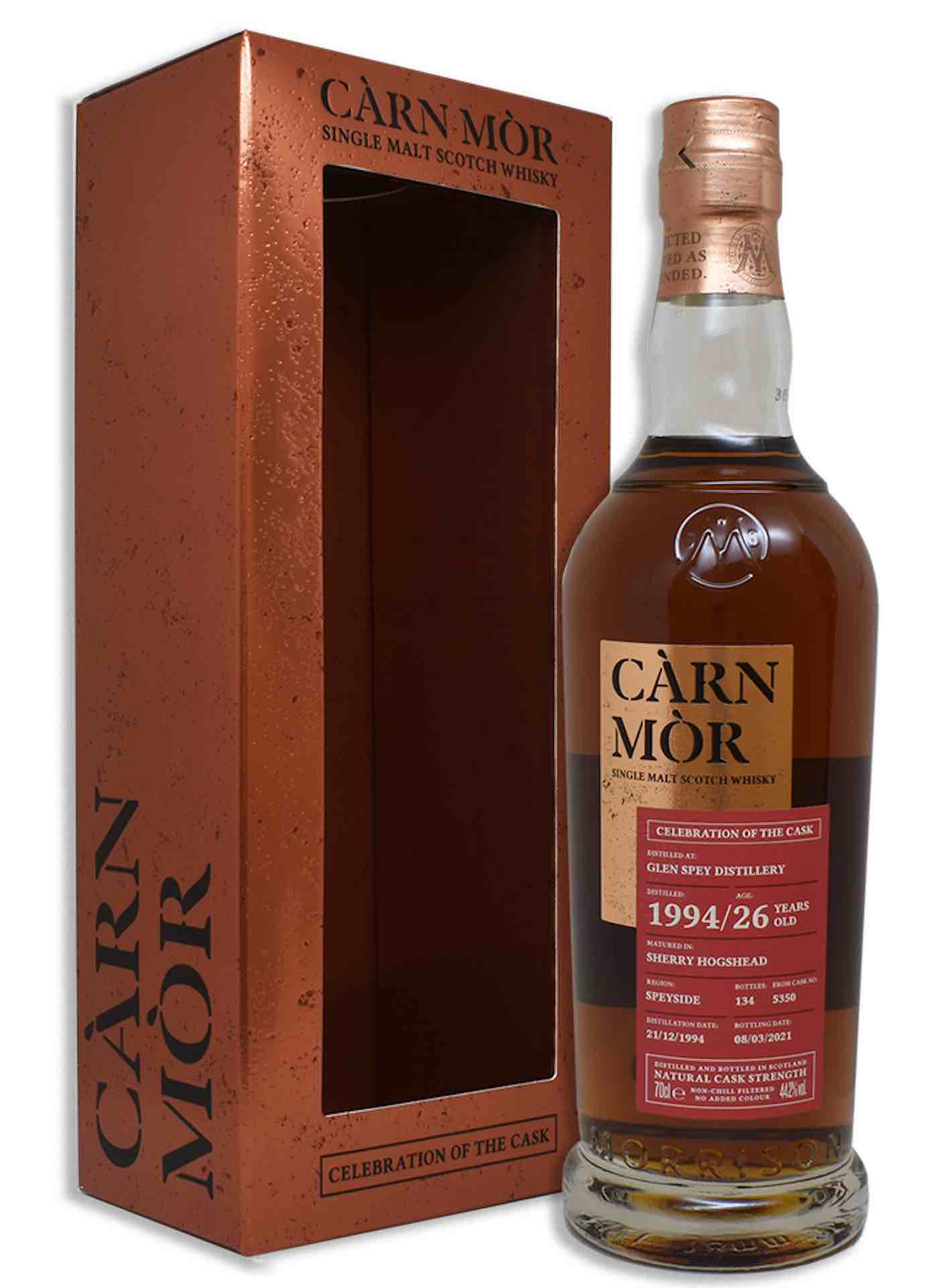 Càrn Mòr Glen Spey 1994 Sherry Hogshead