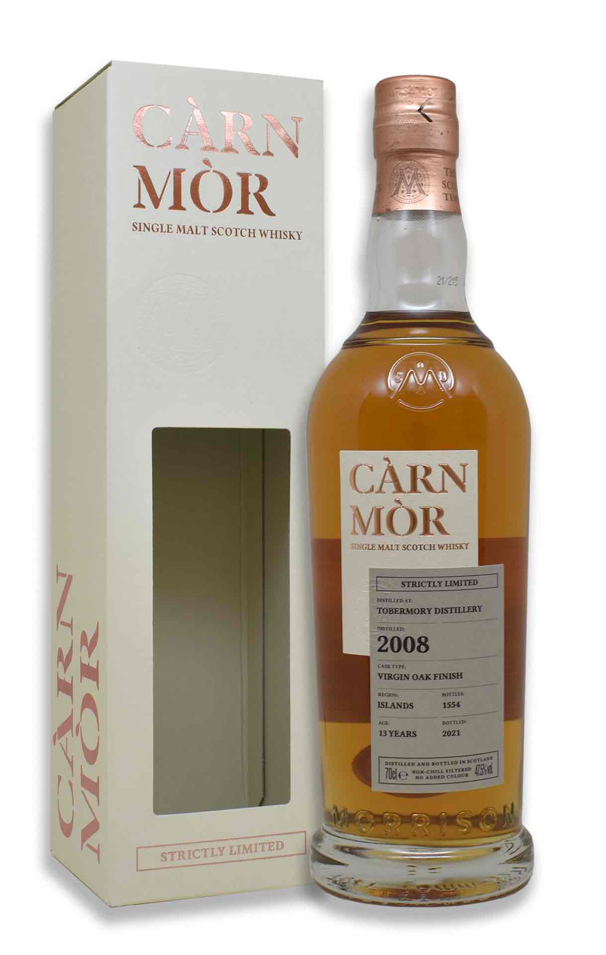 Càrn Mòr Tobermory 2008 Virgin Oak Finish