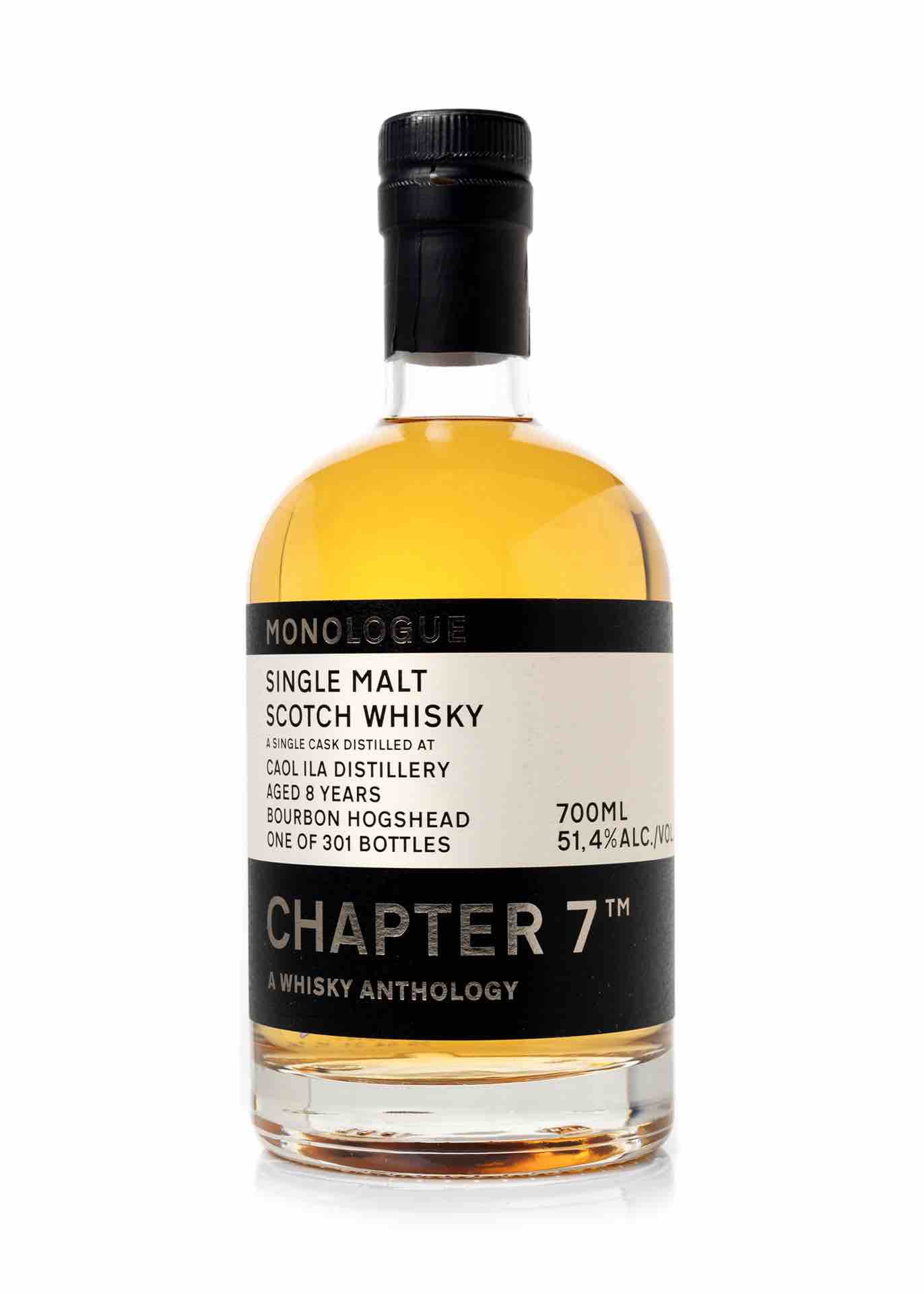 Chapter 7 Whisky: Monologue Caol Ila 8 Year Old Single Malt Scotch