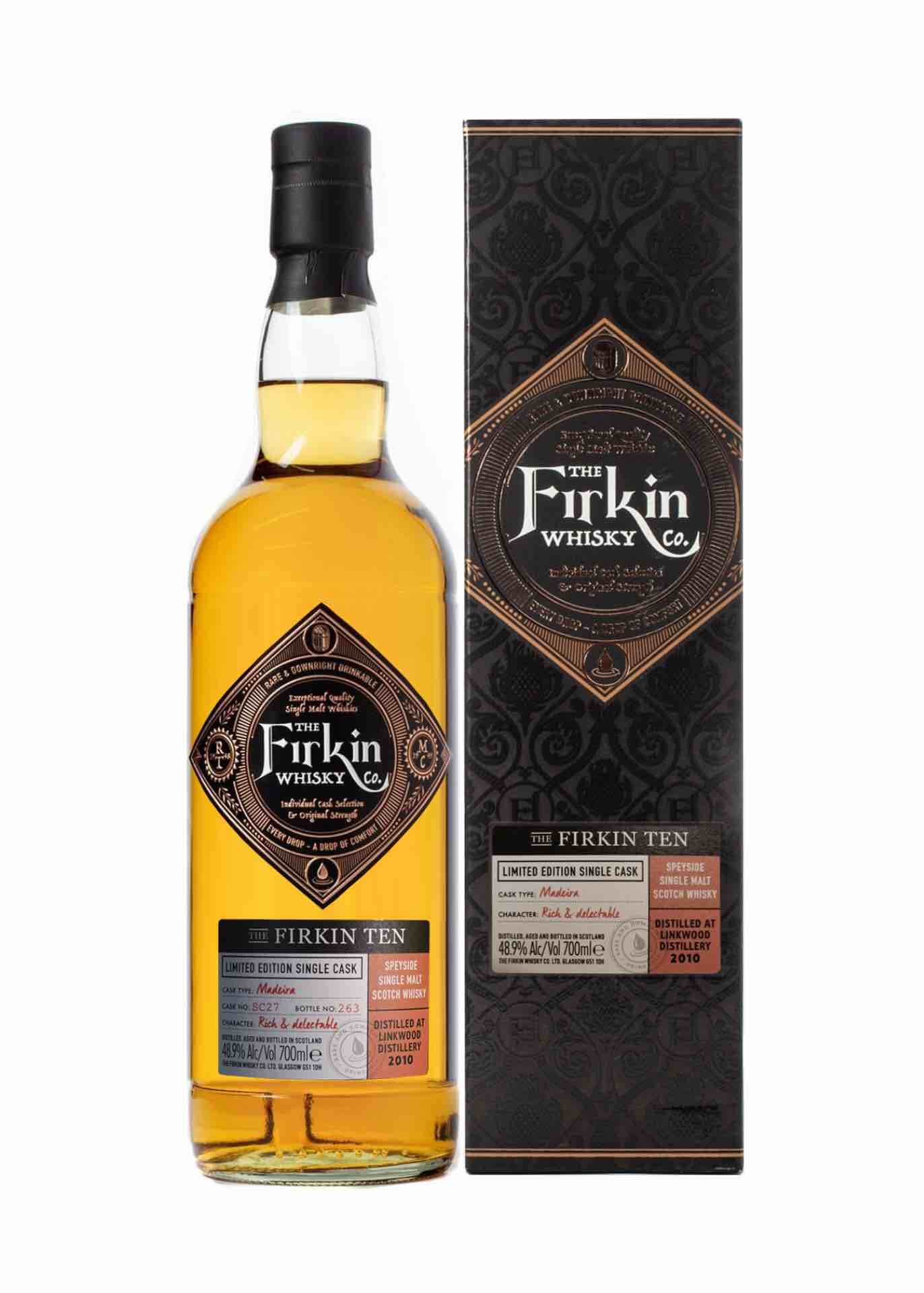 Firkin Ten: Linkwood 2010 Whisky in Double Oak Madeira Cask