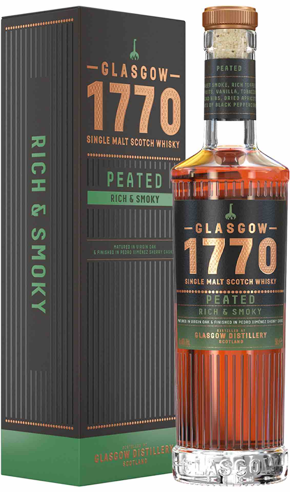 Glasgow 1770 Peated Single Malt Whisky