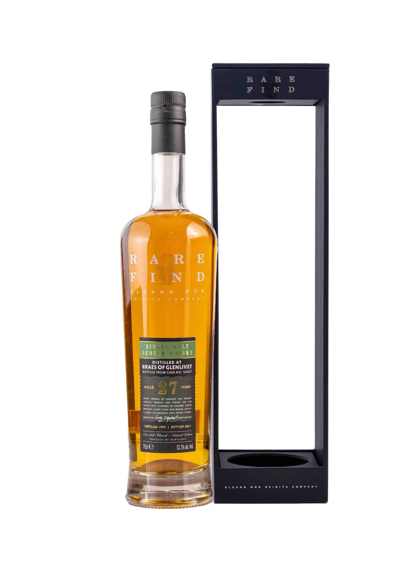 Gleann Mor Rare Find Braes of Glenlivet 27 Year Old