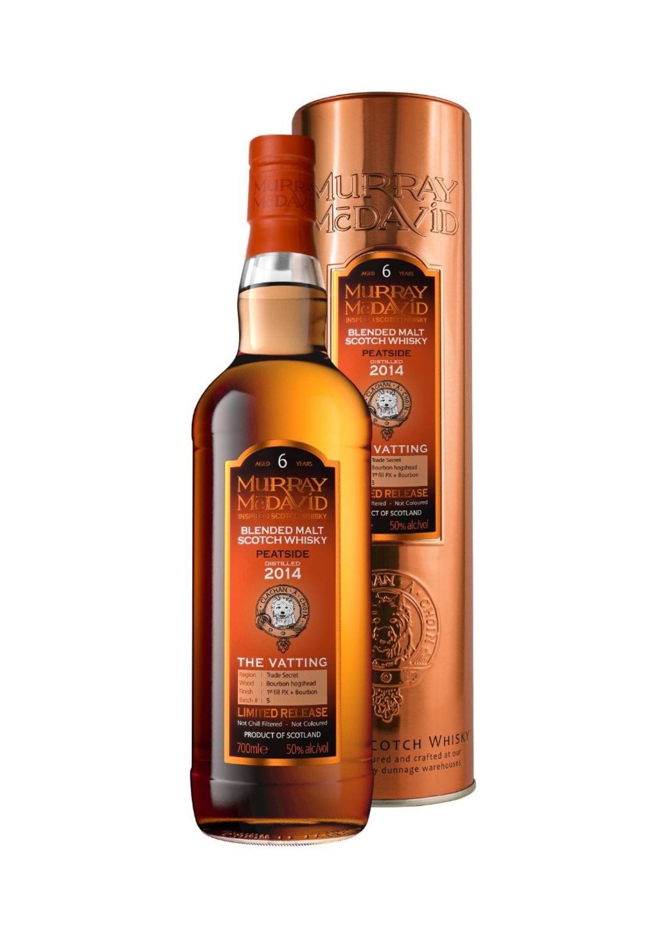 Murray McDavid Peatside 6 Year Old 1st Fill PX & Bourbon