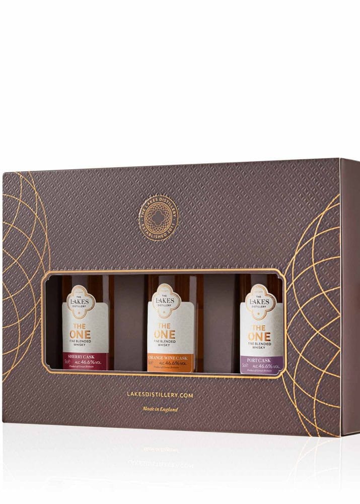 The Lakes Distillery: The One Whisky Collection 3 x 50ml Gift Set