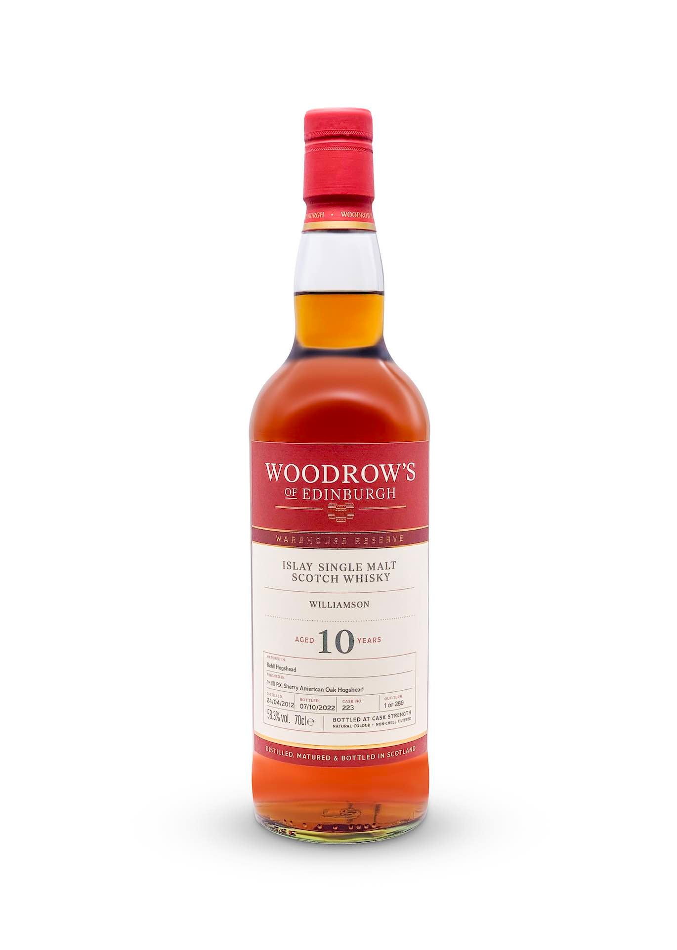 Woodrow's Williamson 10 Year Old