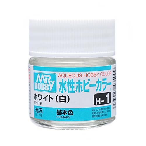 GSI Creos Gunze Aqueous Hobby Color Acrylic H1 White Model Kit Paint 1 –  ToysCentral - Australia