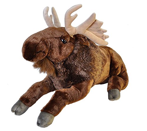 large stuffed moose