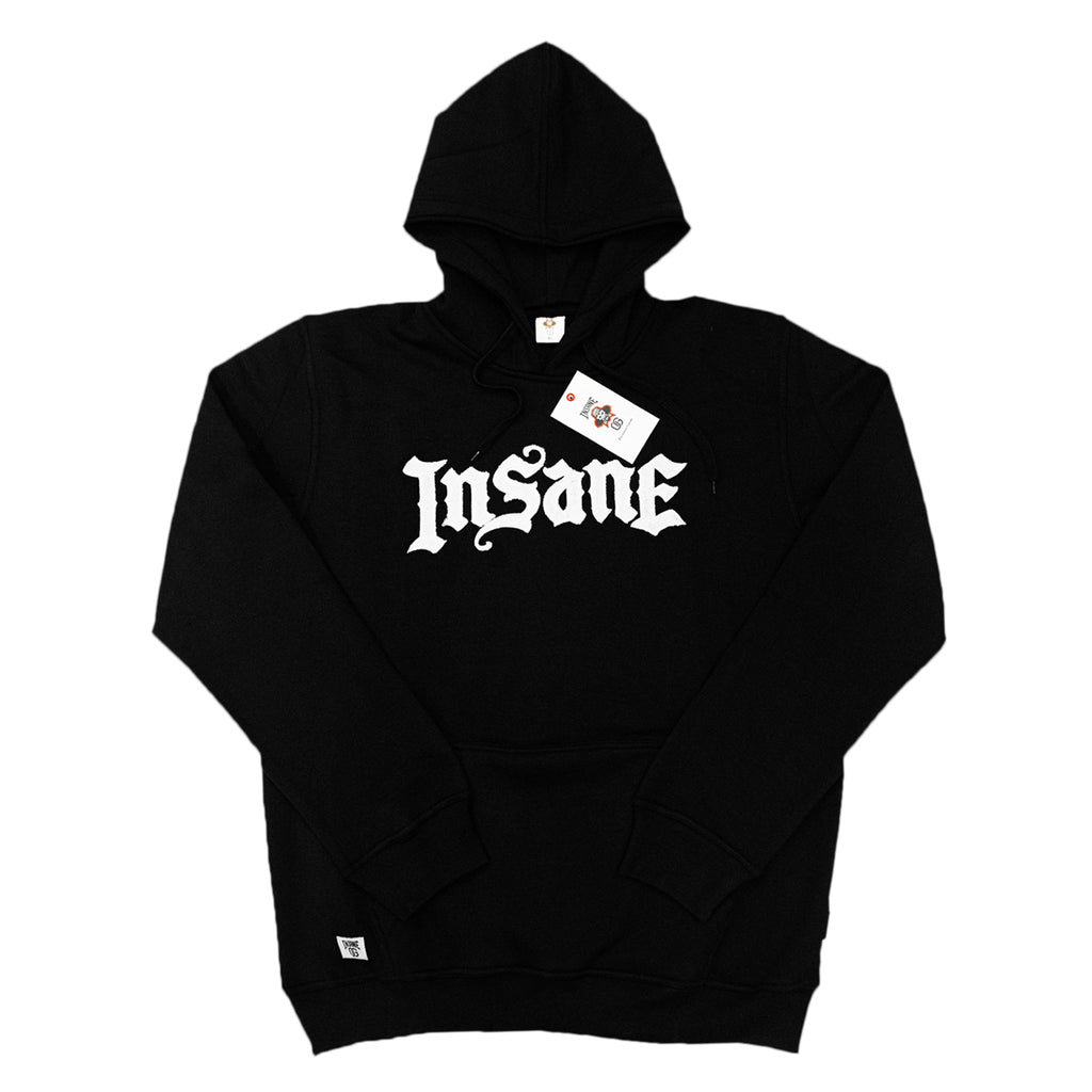 サイズ Mr Cartoon INSANE OLD E HOODIE BK パーカー 黒の通販 by