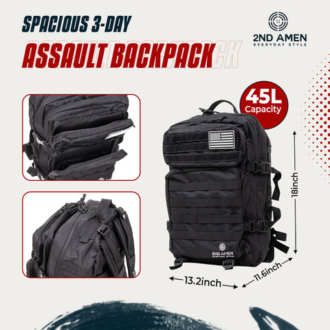 Exploring the Outdoors: The Importance of a Quality 3-Day Assault Backpack.