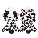 Cow Fleece Dog and Cat Halloween Costume - All Pet Things - M
