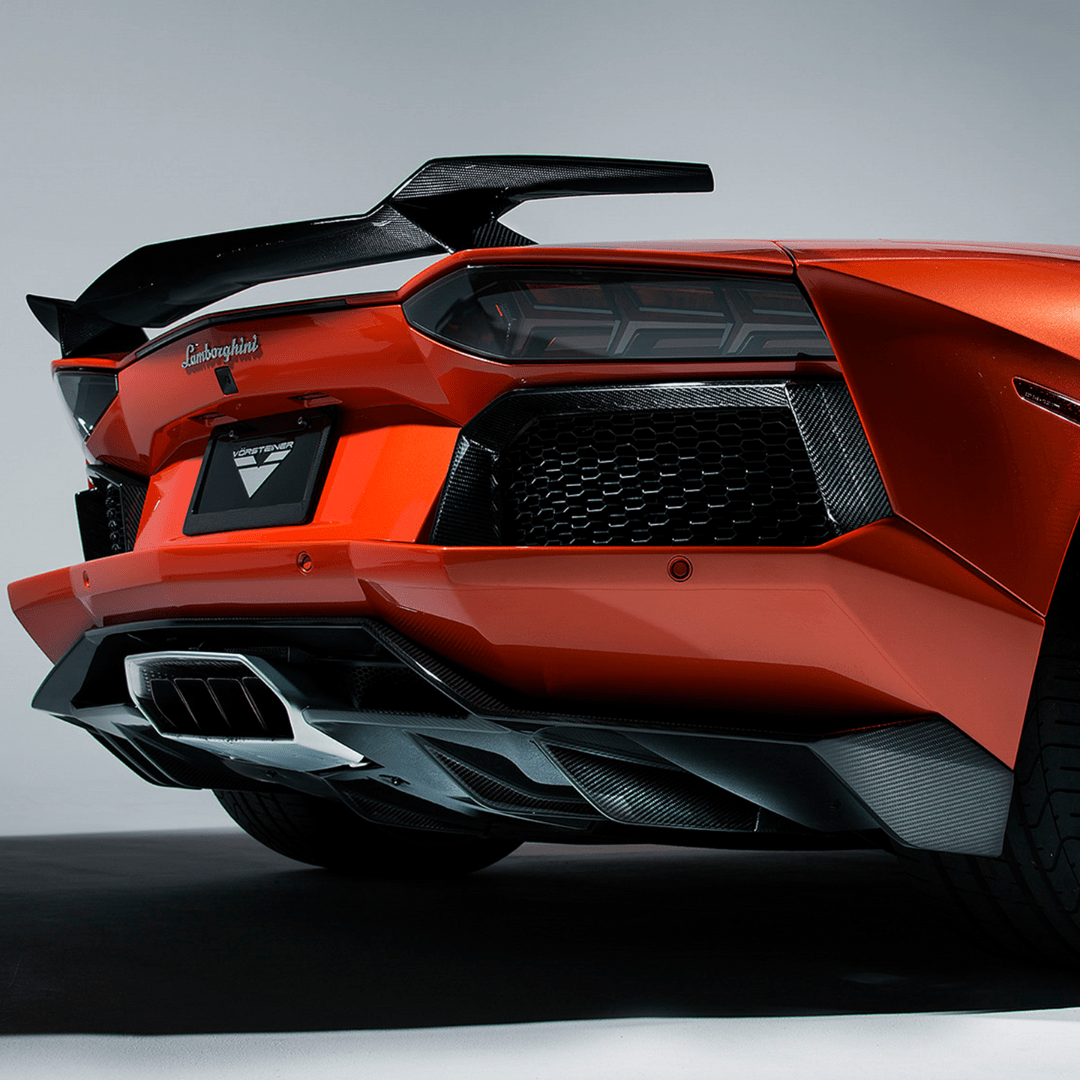 Lamborghini Aventador Zaragoza Edizione Aero Rear Diffuser | Vorsteiner  Wheels