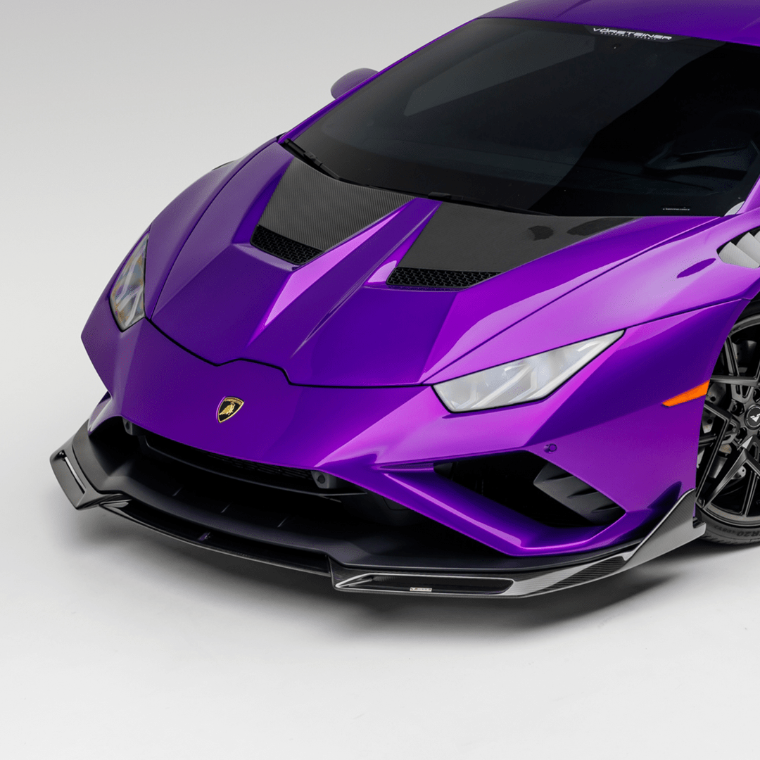 Lamborghini Huracan EVO Monza Edizione Front Spoiler (2x2 Gloss Carbon  Fiber)- RWD ONLY | Vorsteiner Wheels