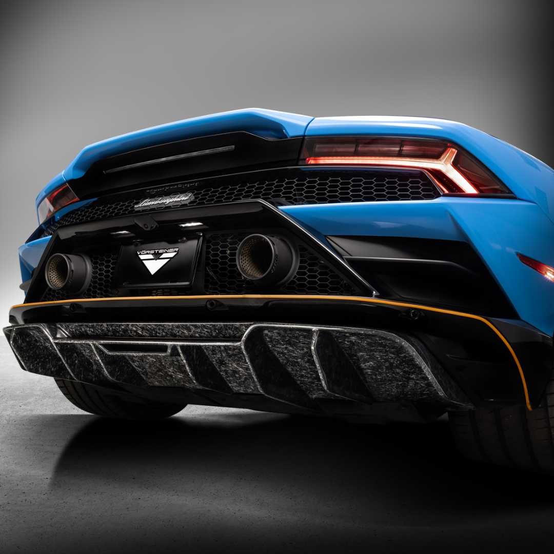 Lamborghini Huracan EVO Monza Edizione Rear Diffuser (Carbon Matrix) |  Vorsteiner Wheels