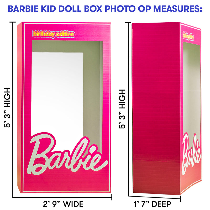 Barbie Doll Box Photo Prop Shindigz