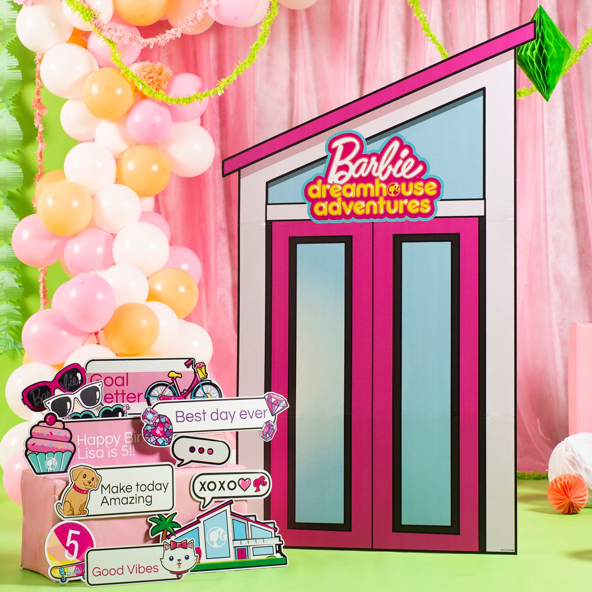 Download Barbie Dreamhouse Adventures Dreamhouse Standee With Props Shindigz