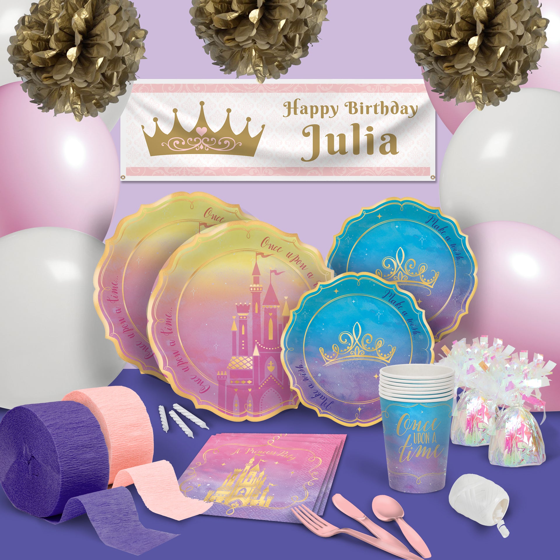 Disney Princess Once Upon A Time Ultimate Party Pack Shindigz