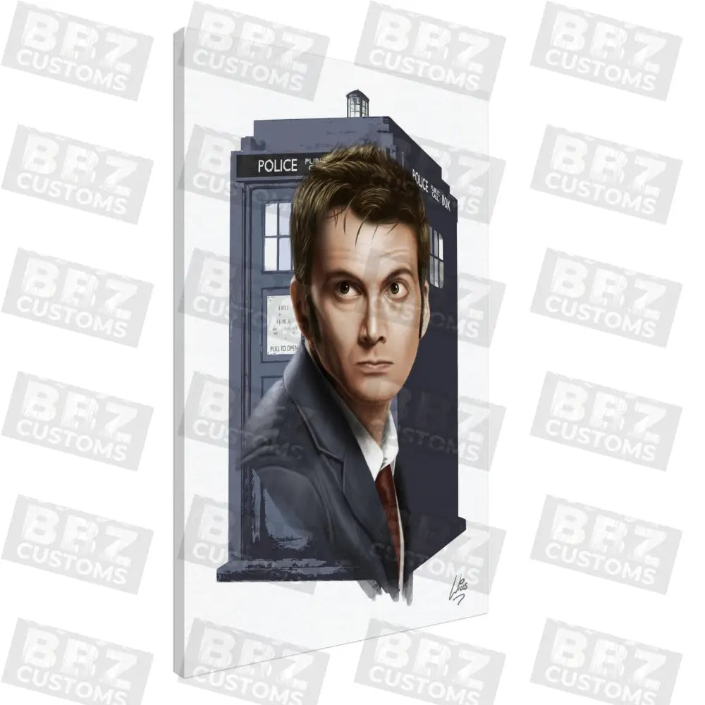 DR. WHO DAVID TENNANT CANVAS