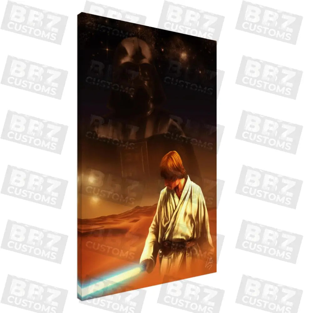 Luke Skywalker & Darth Vader