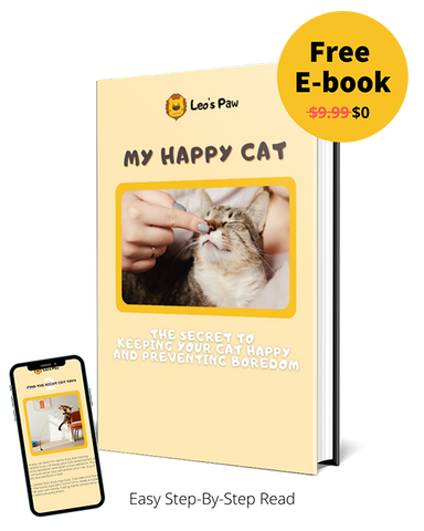 Leo's Paw Mini disquette poisson jouet pour chat ebook gratuit avec achat